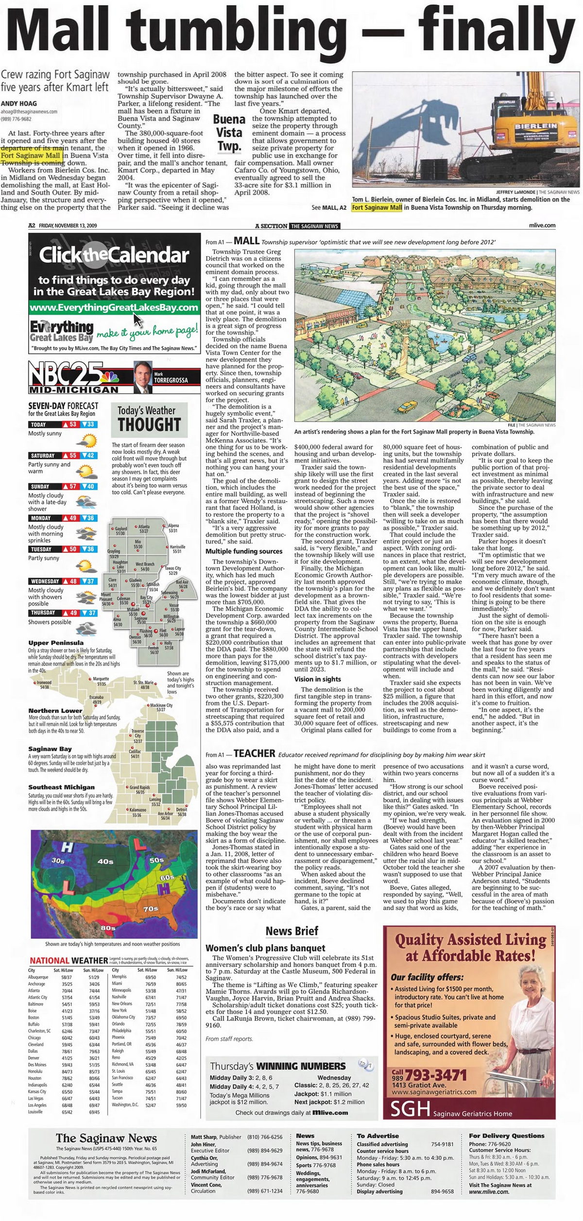 Fort Saginaw Mall - Nov 13 2009 Article (newer photo)
